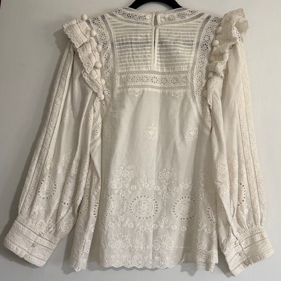 SEA NEW YORK WOMENS SOFIE BLOUSE - Picture 5 of 5